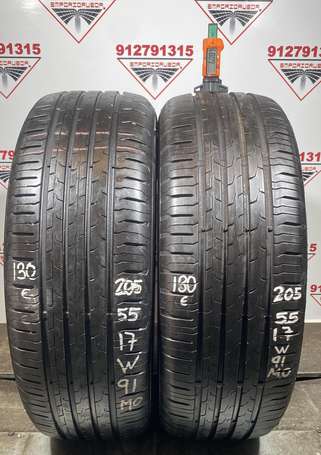 CONTINENTAL ECOCONTACT 6 USADO  205/55 R17 91 W